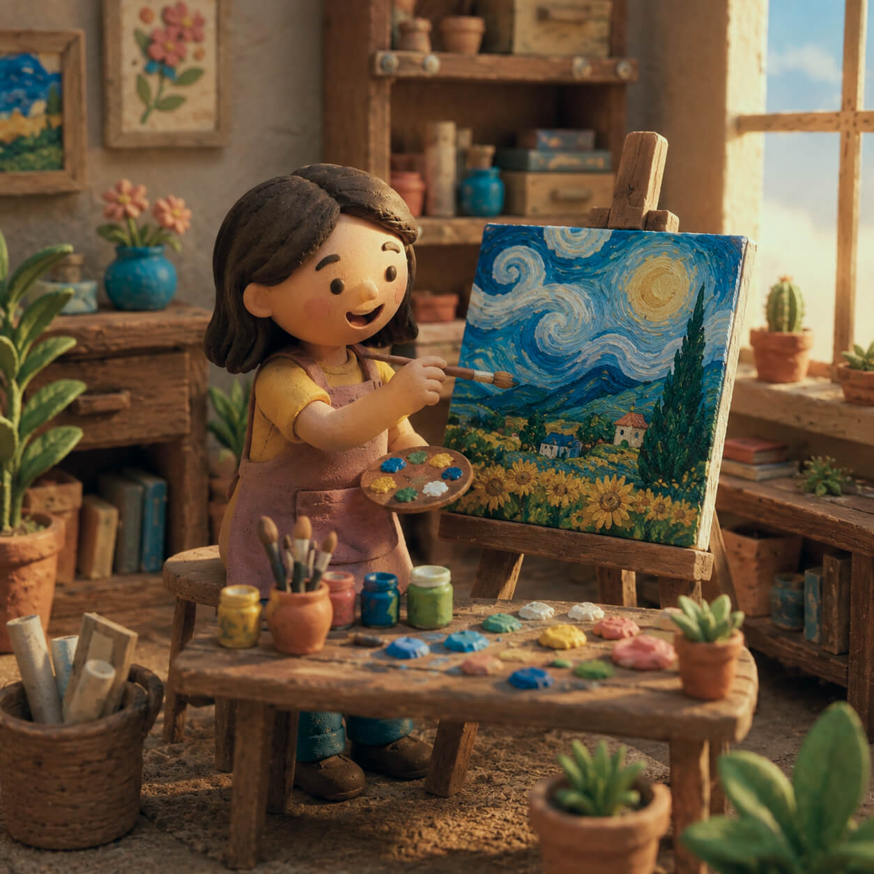 Proyectos inspirados en artistas